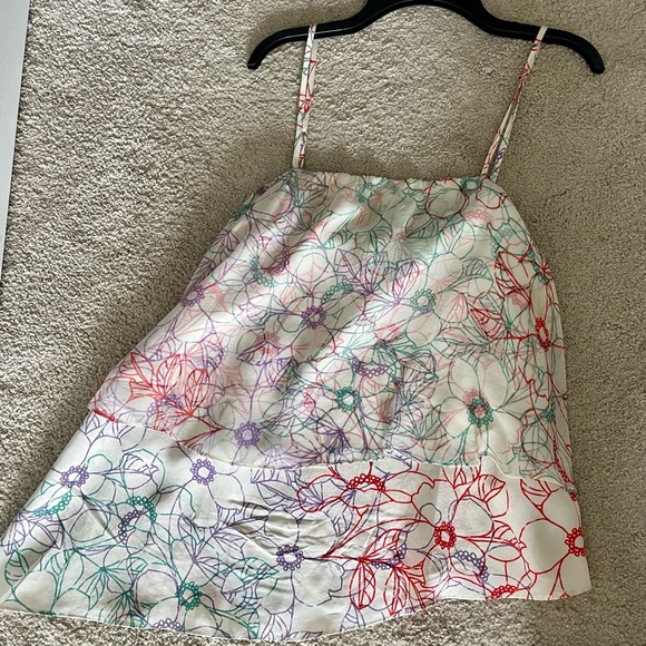 Maeve - Anthropologie Asymmetrical floral print cami - Picture 9 of 9